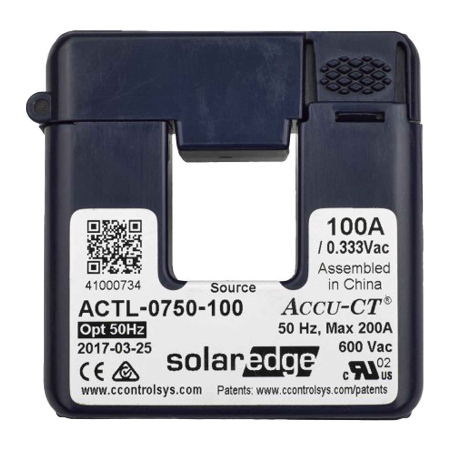 SOLAR EDGE 50A-100A Transformateur de courant