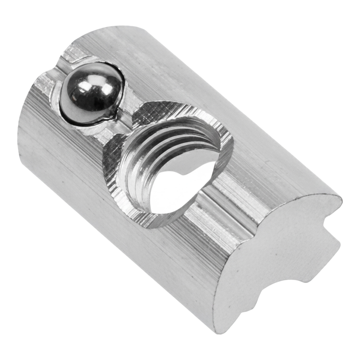 Écrou coulissant à bille 22x13x10 - M8 / A2 / paquet de 100 pièces.