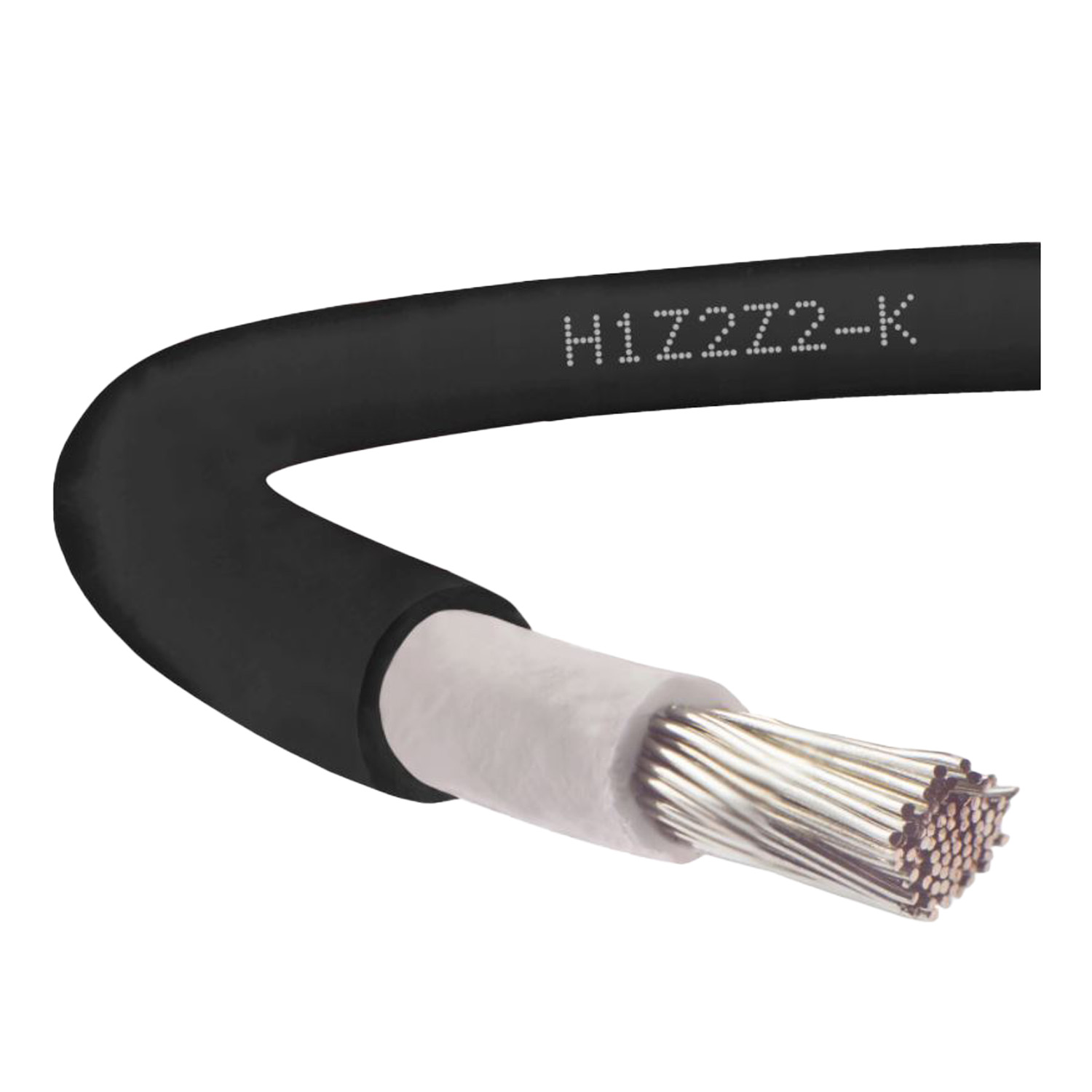 Câble solaire HELUKABEL H1Z2Z2-K - 1 x 6 mm² - noir / DESTOCKAGE