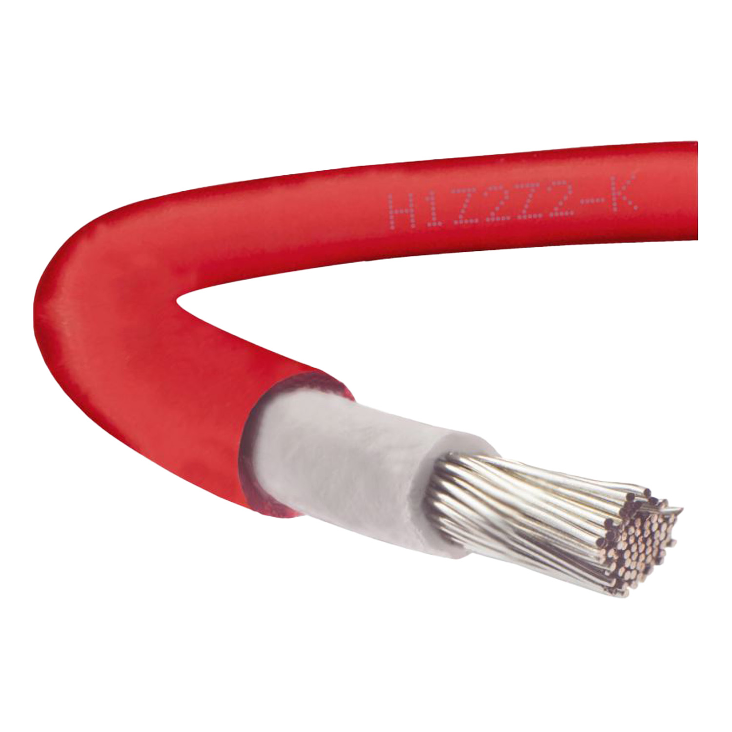 Câble solaire HELUKABEL H1Z2Z2-K - 1 x 6 mm² - rouge - déstockage